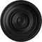 Ekena Millwork Niobe Ceiling Medallion (Fits Canopies up to 8 5/8"), Hand-Painted Steel Gray, 18"OD x 1 1/2"P CM18NISGS - alternate 1